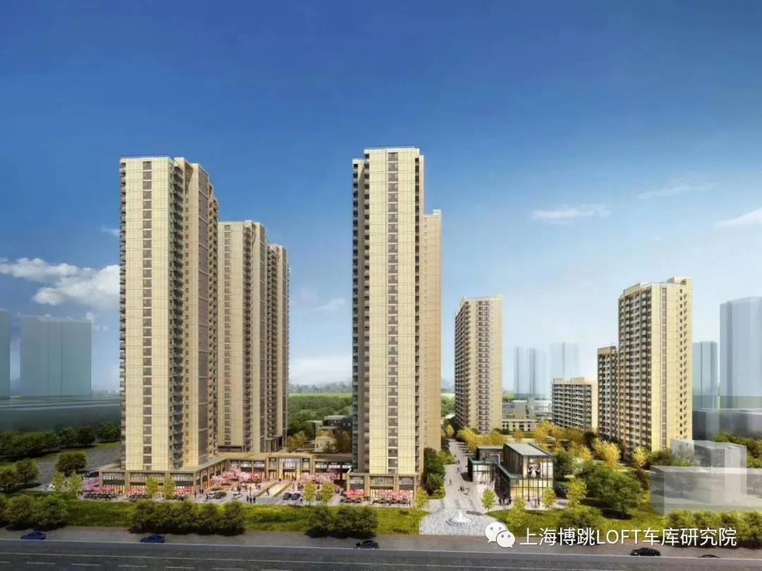 六盘水采用了LOFT车库武汉当代集团春风十里项目现已结构封顶！